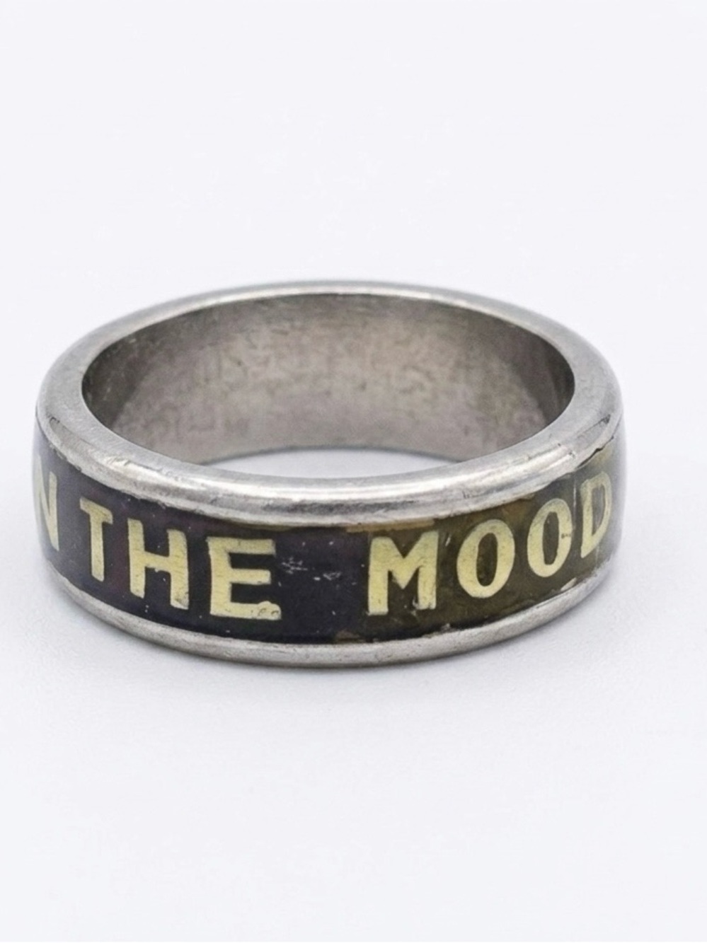 Mood Ring with Gold Accents